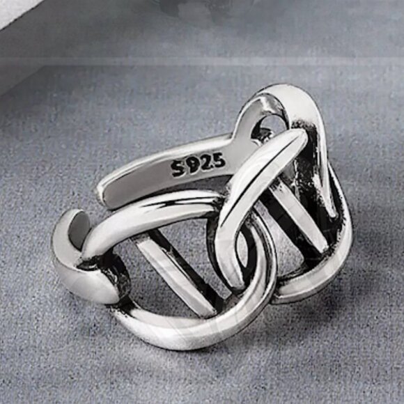 STERLING SILVER MARINER RING - Picture 3 of 6